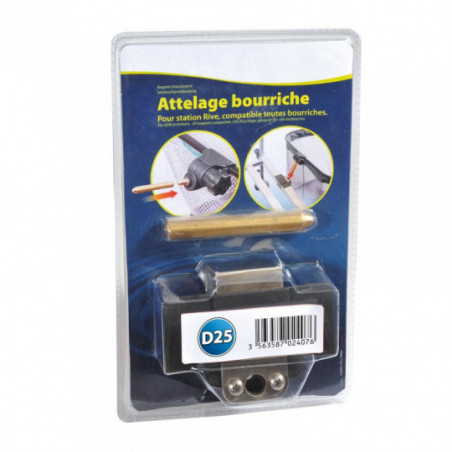 ATTELAGE BOURRICHE RIVE AVEC PILOTE D25 ATTELAGE BOURRICHE RIVE AVEC PILOTE D25