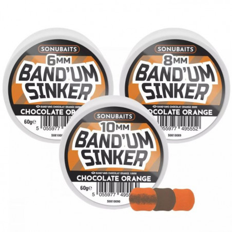 BAND'UM SINKER SONUBAITS 60G CHOCOLATE ORANGE