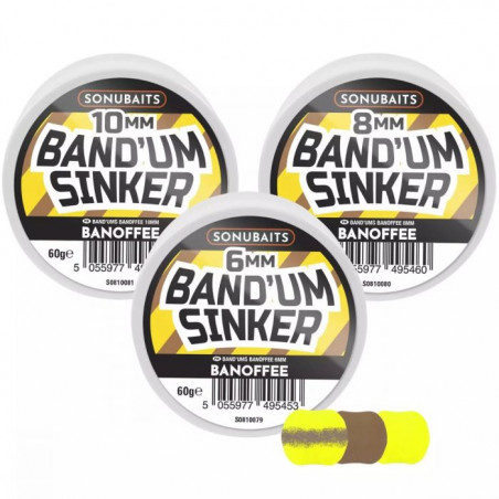 BAND'UM SINKER SONUBAITS 60G BANOFFEE