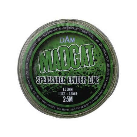 TRESSE MADCAT SPLICEABLE LEADER LINE 25M 110KG