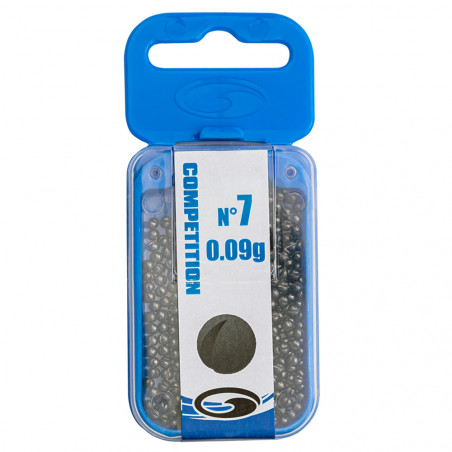 PLOMBS RONDS COMPETITION BOITE INDIVIDUELLE 30G PLOMBS RONDS COMPETITION BOITE INDIVIDUELLE 30G