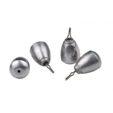 PLOMB STAINLESS STEEL TEAR DROPSHOT SINKERS4537