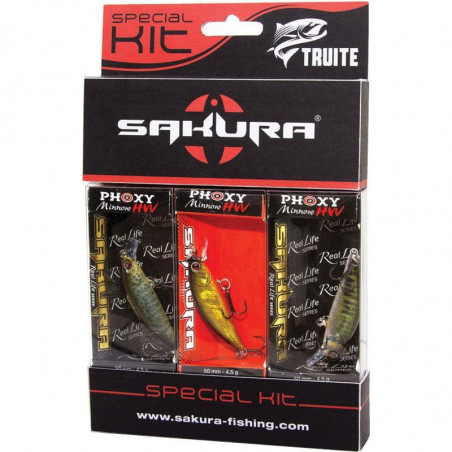 PACK 3 PHOXY MINNOW HW 62 S - 62MM - 6,5 G