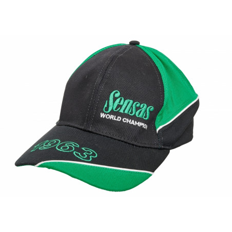 CASQUETTE SENSAS FASHION BLACK & GREEN