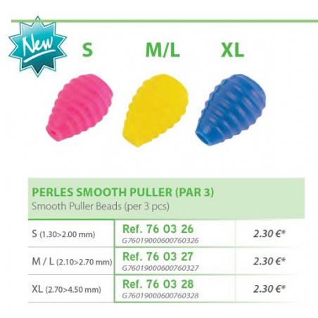 BLISTER 3 PERLES SMOOTH PULLER