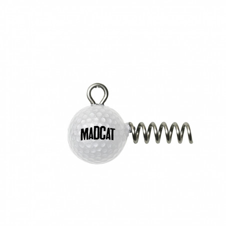 TÊTE PLOMBEE MADCAT GOLF BALL SCREW-IN JIGHEAD