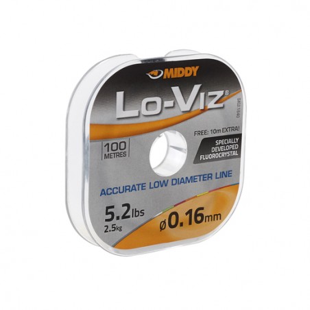 NYLON MIDDY LO-VIZ FLUOROCRYSTAL 100M